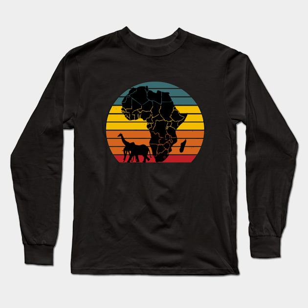 AFRICA Long Sleeve T-Shirt by ArtisticFloetry